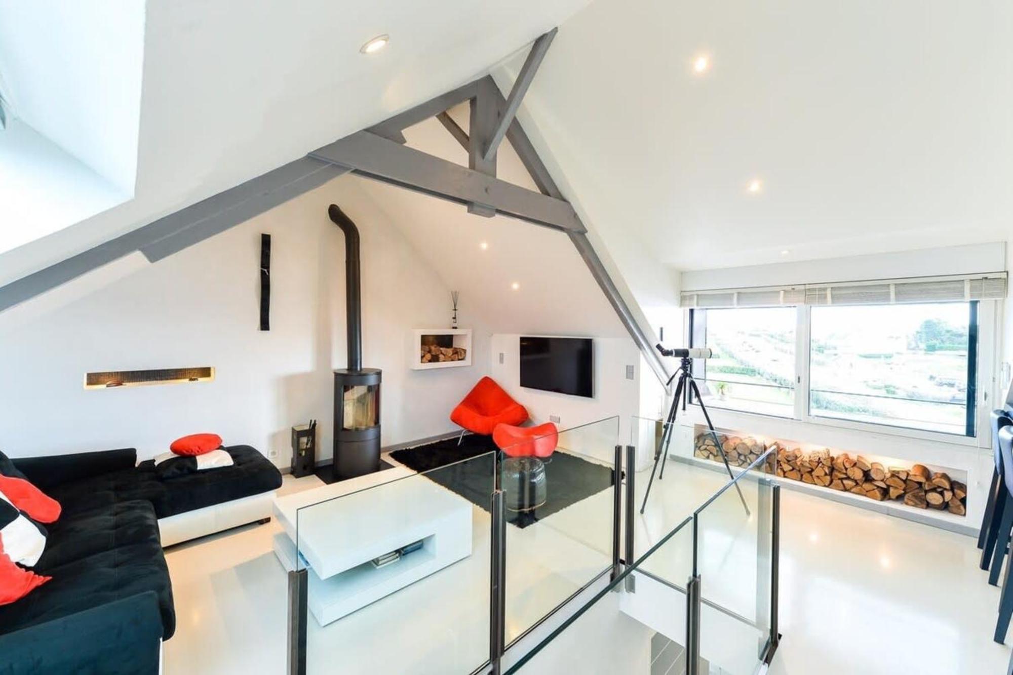 Luxury Loft Vue Mer Exceptionnelle 180 Ploemeur Ngoại thất bức ảnh